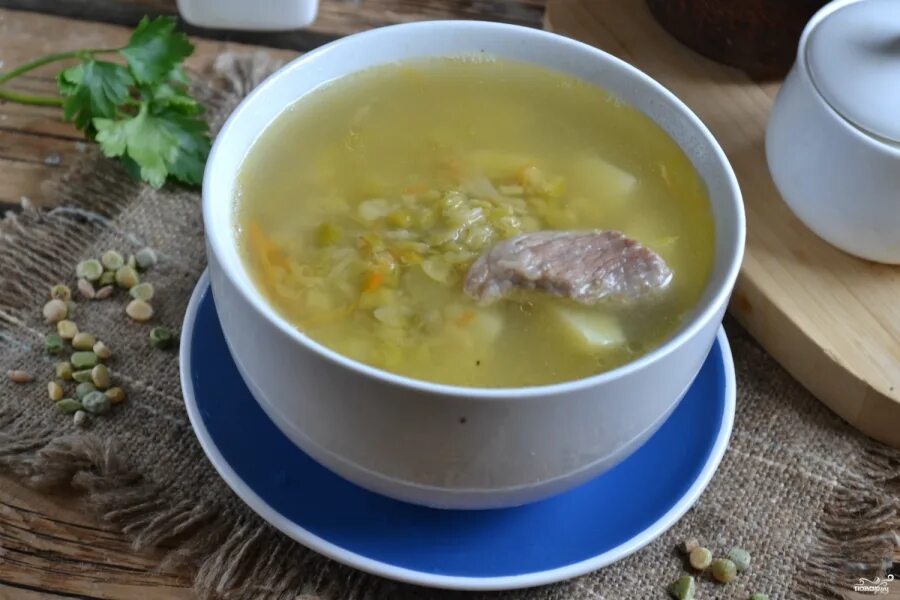 Slow Cooker Split Pea Soup Recipe Slow cooker recipes, Homemade lunch, Pea and h