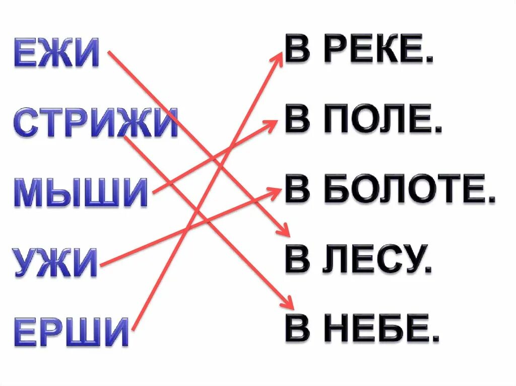 Ежик слоги буквы звуки. Ежи мыши ужи Ерши. Урок буква ж. Ежи мыши ужи в реке. В небе. В поле. Стрижи в болоте. Ерши в лесу.. Звук ж буква ж.