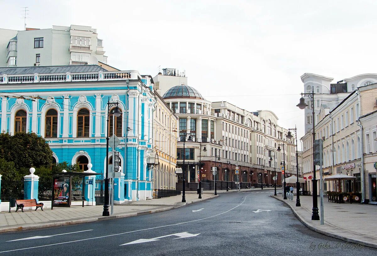Мясницкая улица москва фото