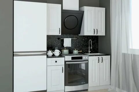Белая кухня hoff