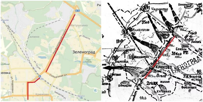 Карта крюково зеленоград. Карта 1941 год район Крюково. Бои за Крюково 1941 деревня Каменка. Линия фронта 1941 Крюково. Крюково Зеленоград на карте.