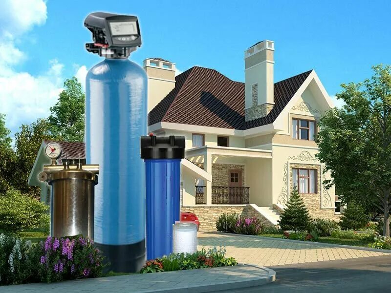 Домашняя вода. Водоподготовка для коттеджа. Фильтры для воды в коттедж. Система очистки воды для коттеджа. Системы водоподготовки для коттеджей.