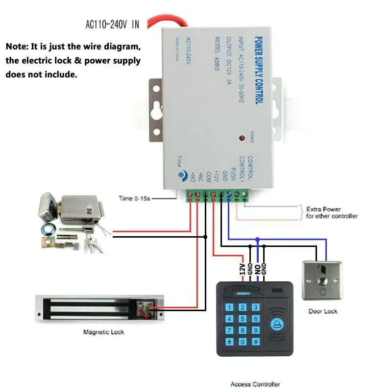 Power supply control. Power Supply Control для домофона. Электромагнитный замок "Power Lock-350 Server". RFID access Control к2000. Power Supply Control k80 схема подключения.