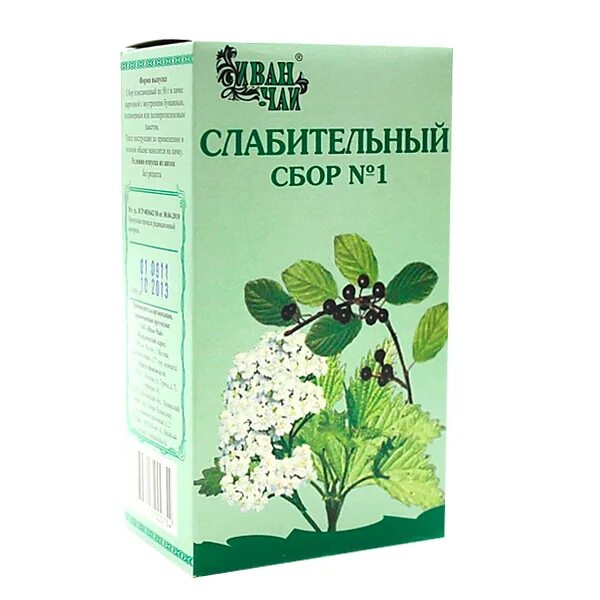 Сбор 1 2. Слабительный сбор №1. слабительное на основе растительных трав.