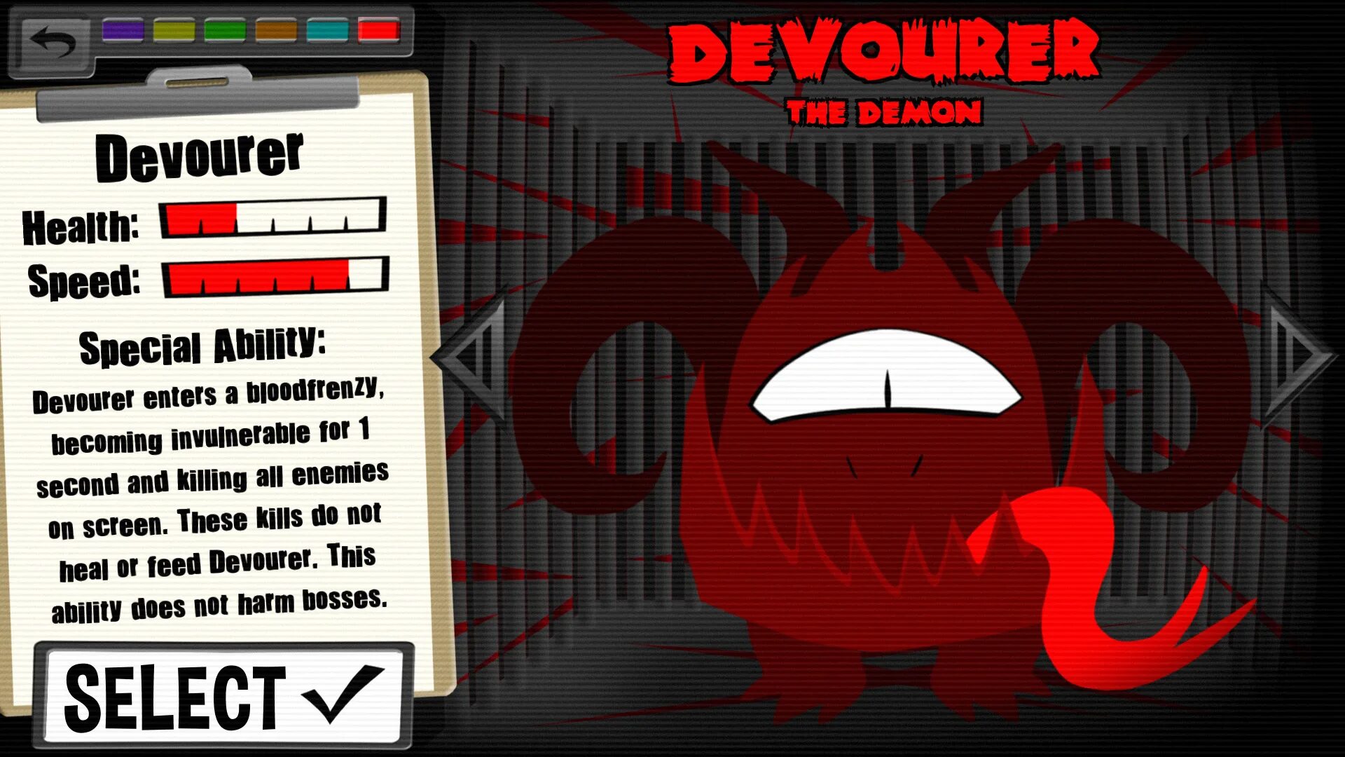 Mr devourer please act like final boss. Devourer игра. people eater game. enemy for game.