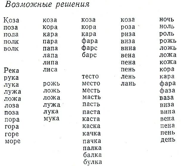 Слово из 5 букв существительное первая а