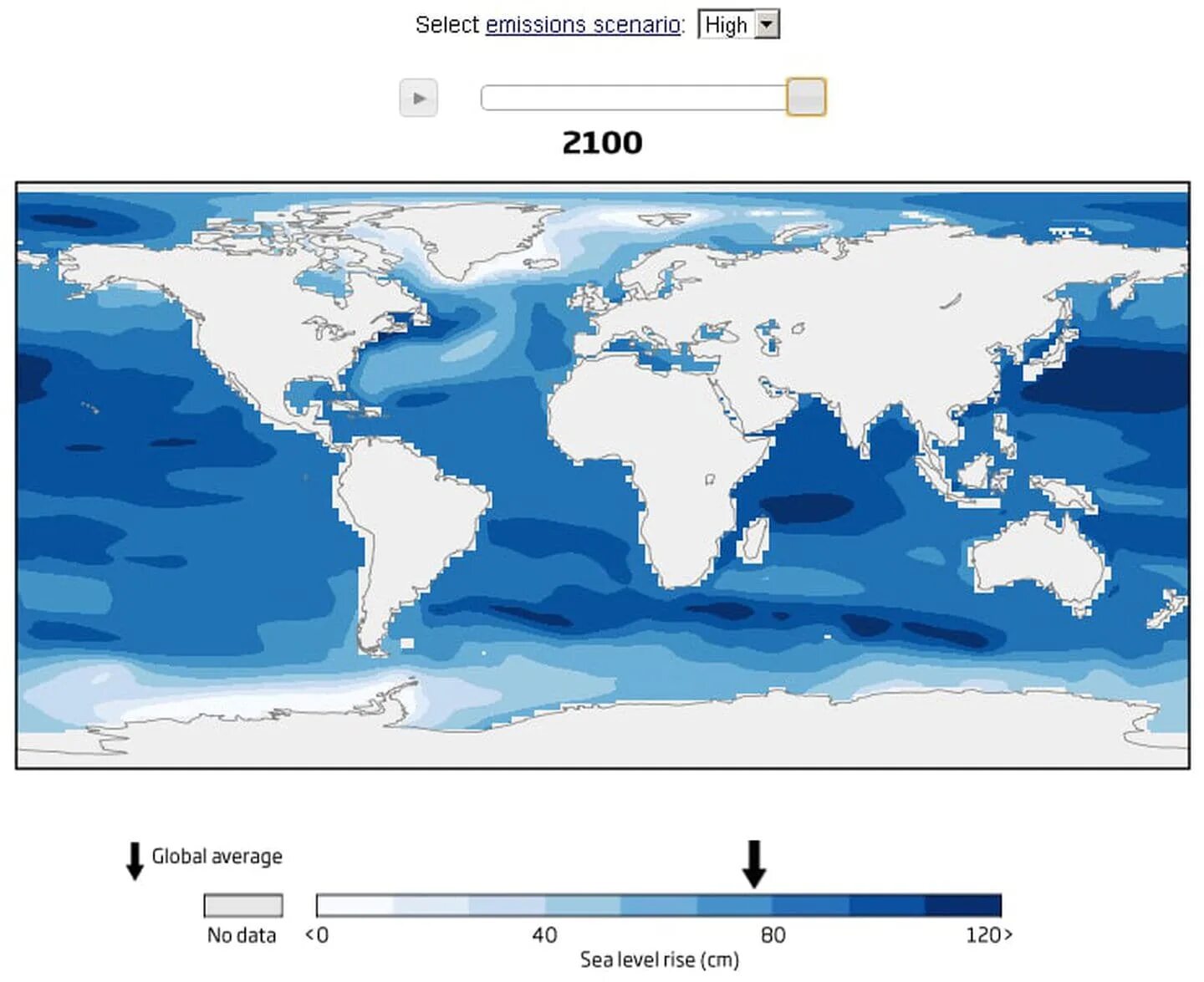 На сколько поднимется океан. Уровень моря. Карта уровня океана. Уровень мирового океана. Интерактивная карта подъема уровня мирового океана.