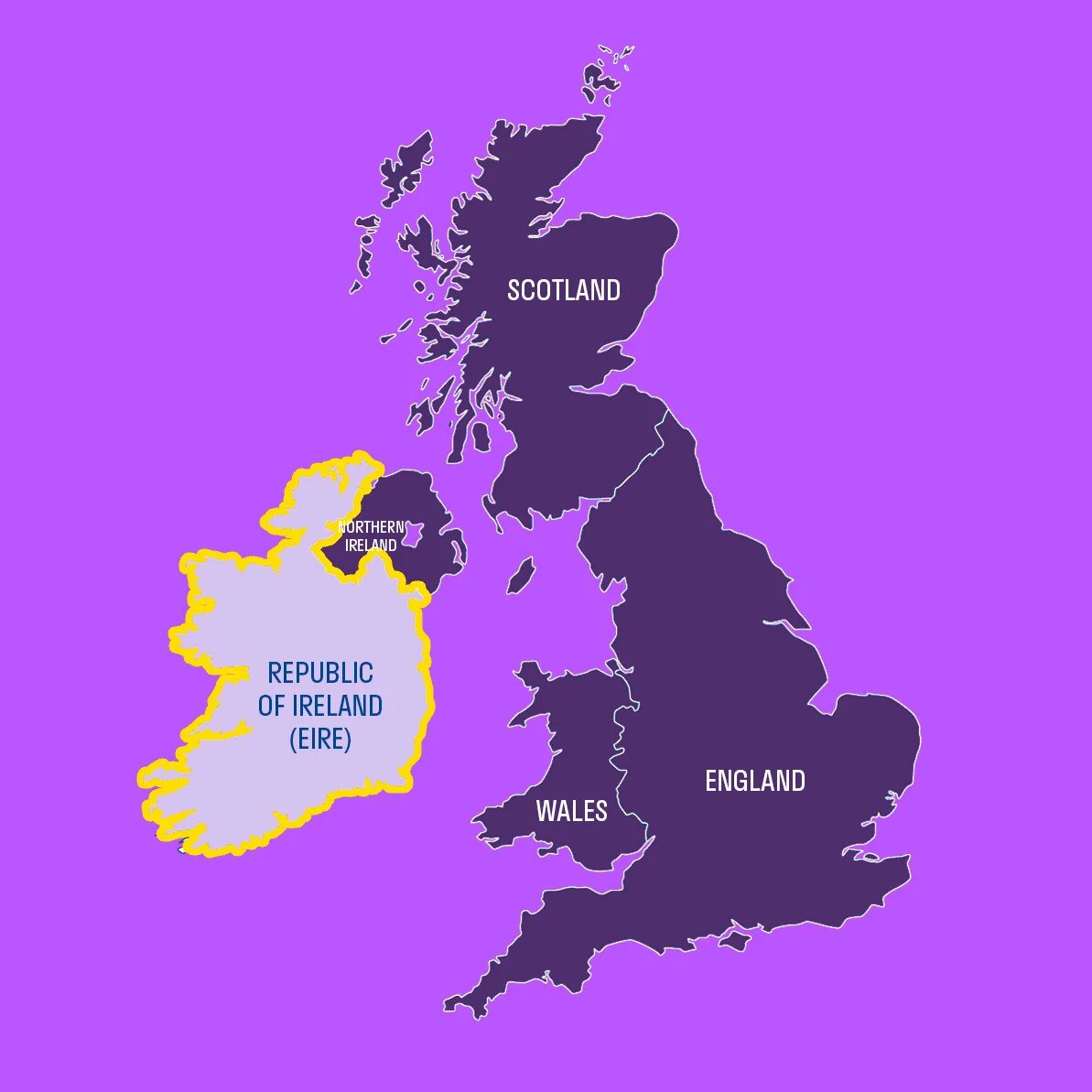 Различие великобритании. Части Великобритании. Англия Великобритания разница. Ирландия и Шотландия на карте. Отличие Англии от Великобритании.
