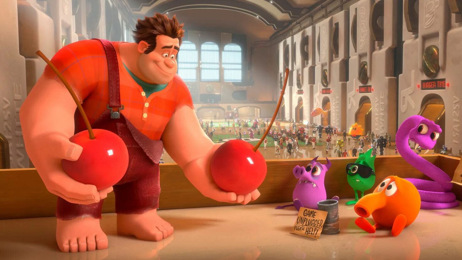 Герои мультика Ральф. Ральф («Wreck it Ralph», 2012). Animasyon filmleri