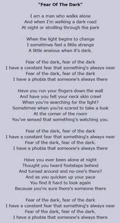 Перевод песни fear