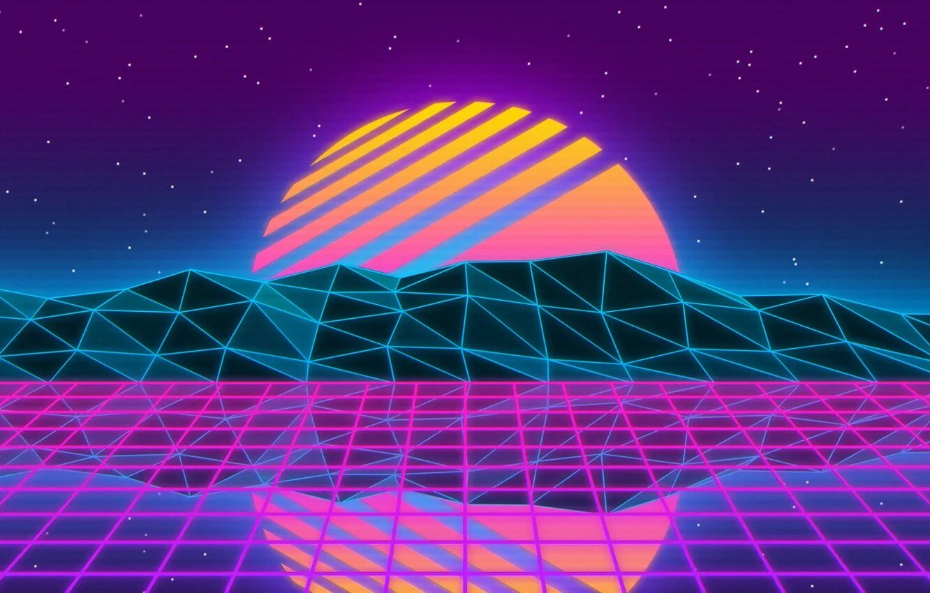 Retrowave wallpapers. Синтвейв ретровейв. ФОРТНАЙТ ретровейв. Vaporwave шапка. Стиль Нью ретро Вейв.