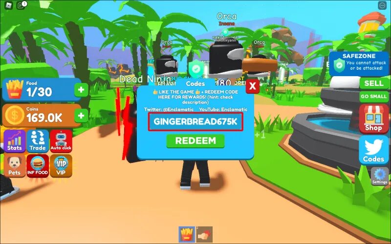 симулятор поедания коды 2023