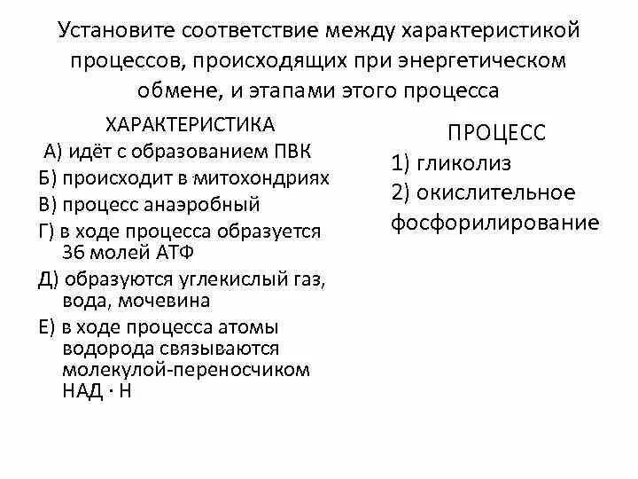 Установите характеристики между характеристиками. Установите соответствие между характеристикой и процессом. Характеристика процесса электрического обмена. Установите соответствие между характеристикой процесса и рисунком.. Установите соответствие процесса и результата.