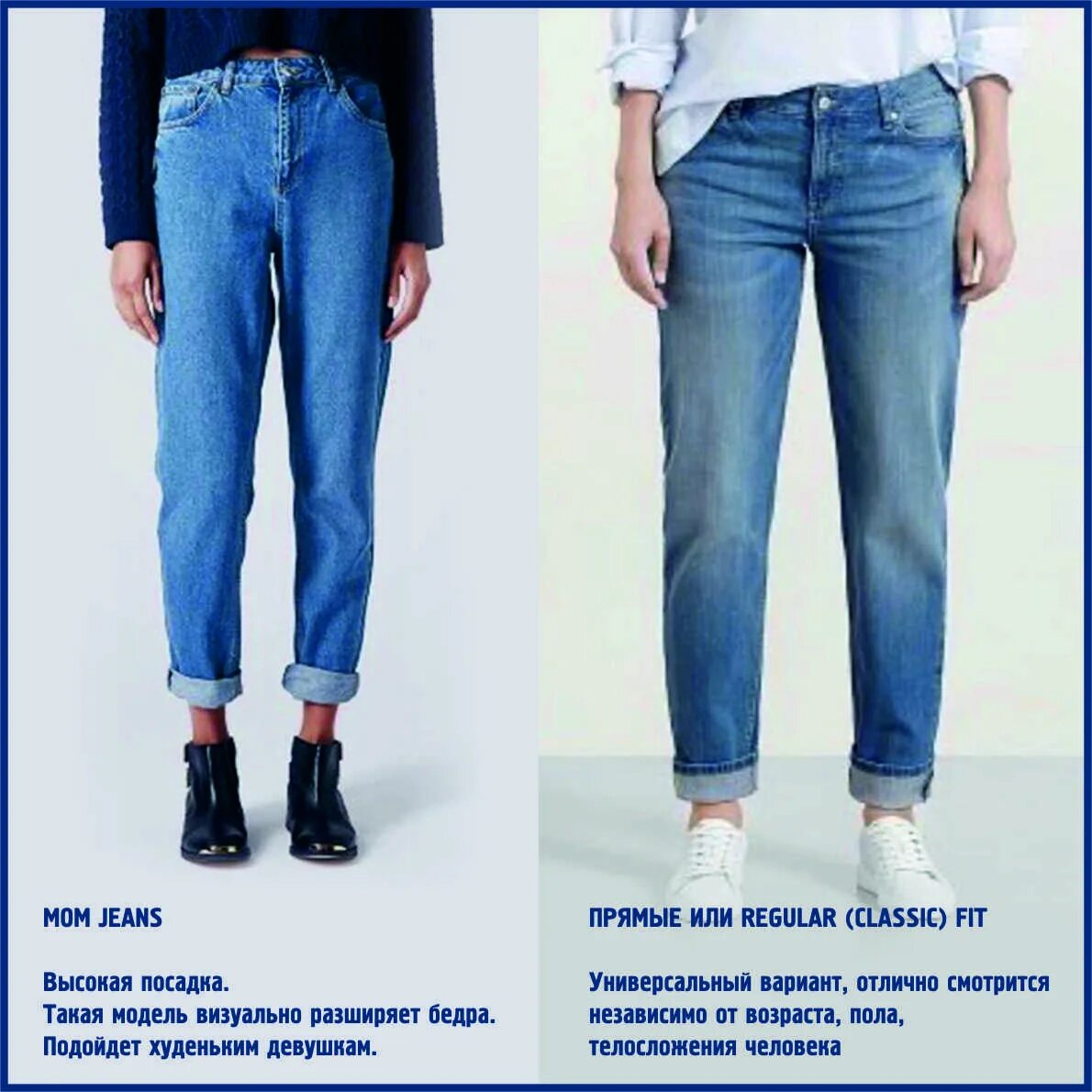 Какая длина должна быть у джинс. Джинсы женские подобрать. Правильные джинсы женские. Посадка джинс. Правильная посадка джинс мом.
