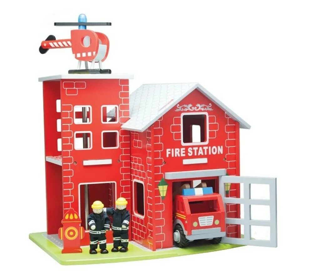 Включи про пожарную станцию. Пожарный домик игрушка. Пожарная машина Fire Station. Пожарный здание cartoon. The Fire Station игрушка машина.