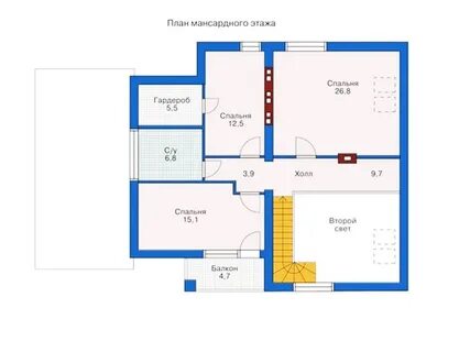 Проект дома из газобетона простые