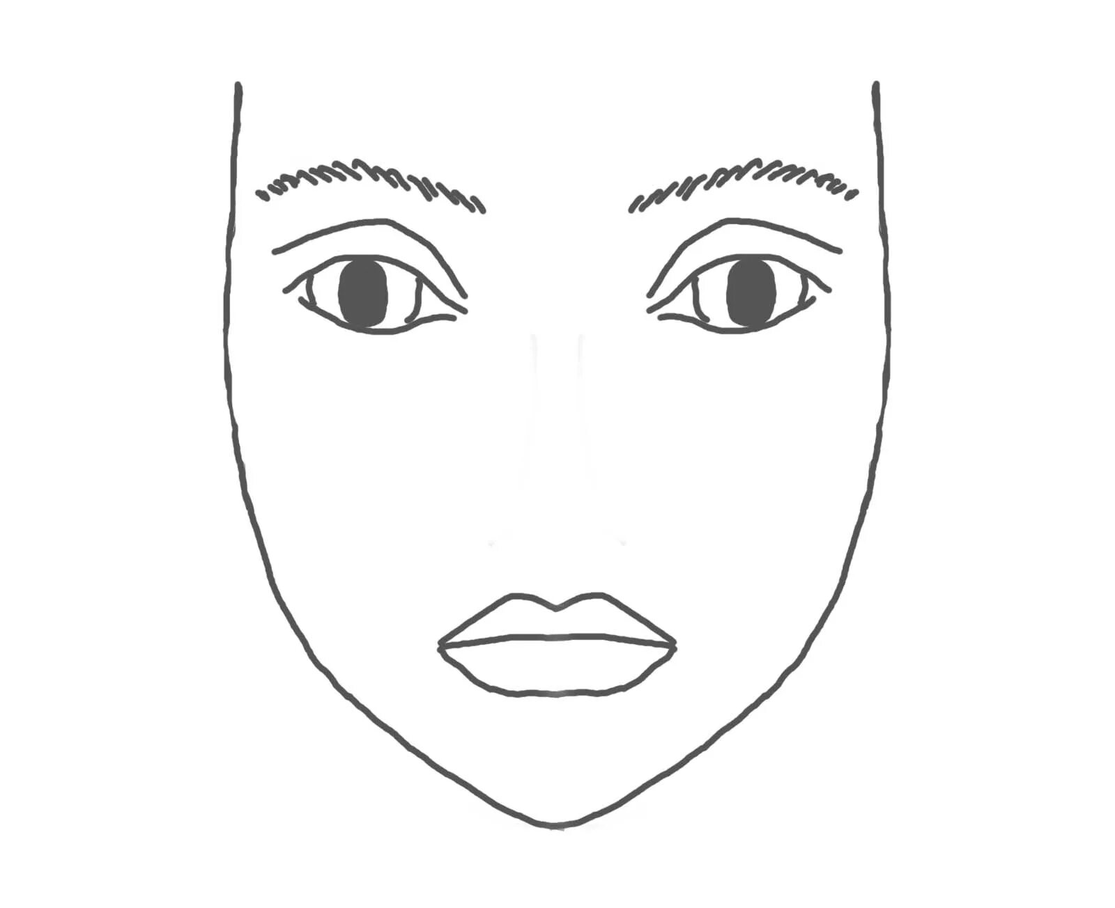 Портрет мамы шаблоны для рисования. Макет лица. Маке лица для рисования. Лицо для аппликации. Контур лица.