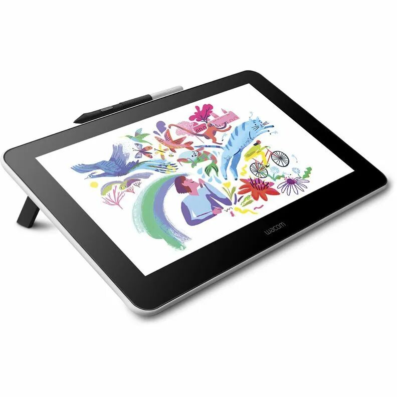 Wacom компьютер. Планшет монитор Wacom one 13. Wacom one Creative Pen display 13.3. Интерактивный дисплей Wacom one (dtc133). Графический планшет Wacom one dtc133w0b.