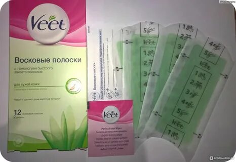 Домашние восковые полоски