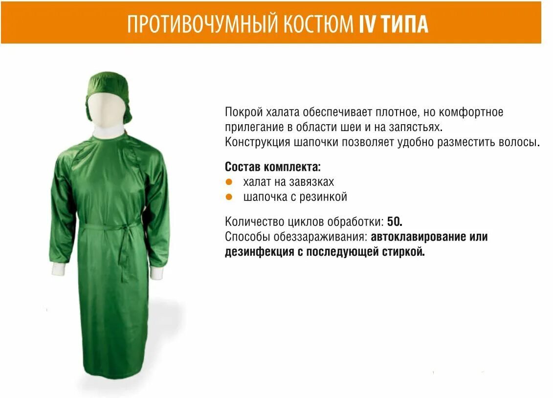 Комплект противочумный i типа многоразового использования. Комплект противочумный i типа многоразового использования