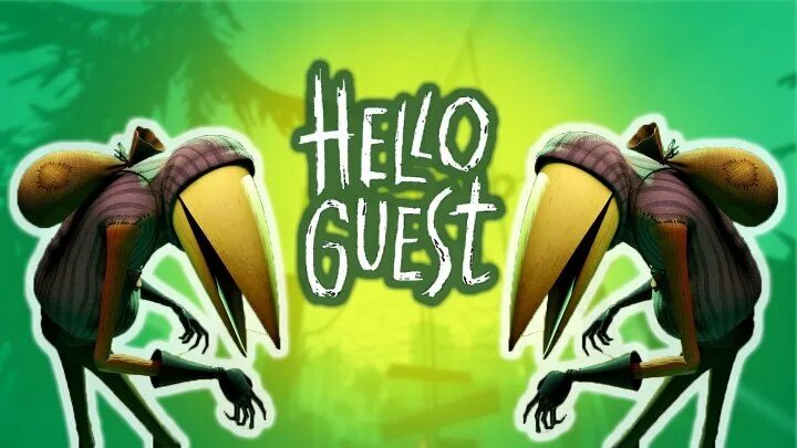 Игра привет гость. Hello Guest 2. Сосед 2 ворон. Hello Guest ворон.