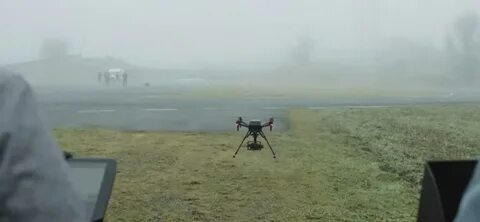 Кадры беспилотников