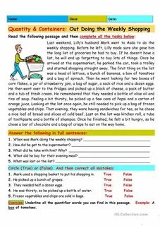 Shopping reading a 2