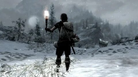 Skyrim анимации