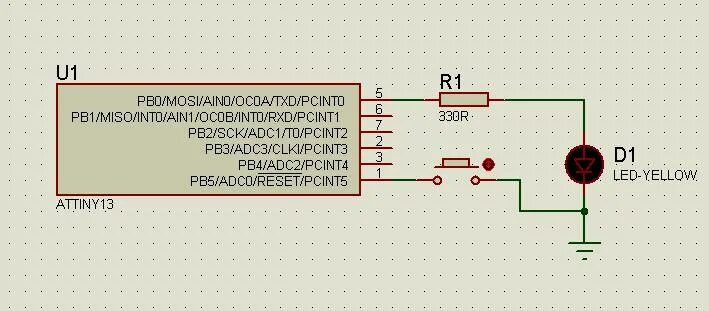Stm32 мигание светодиодом