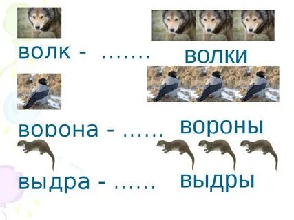 Волк имя существительное
