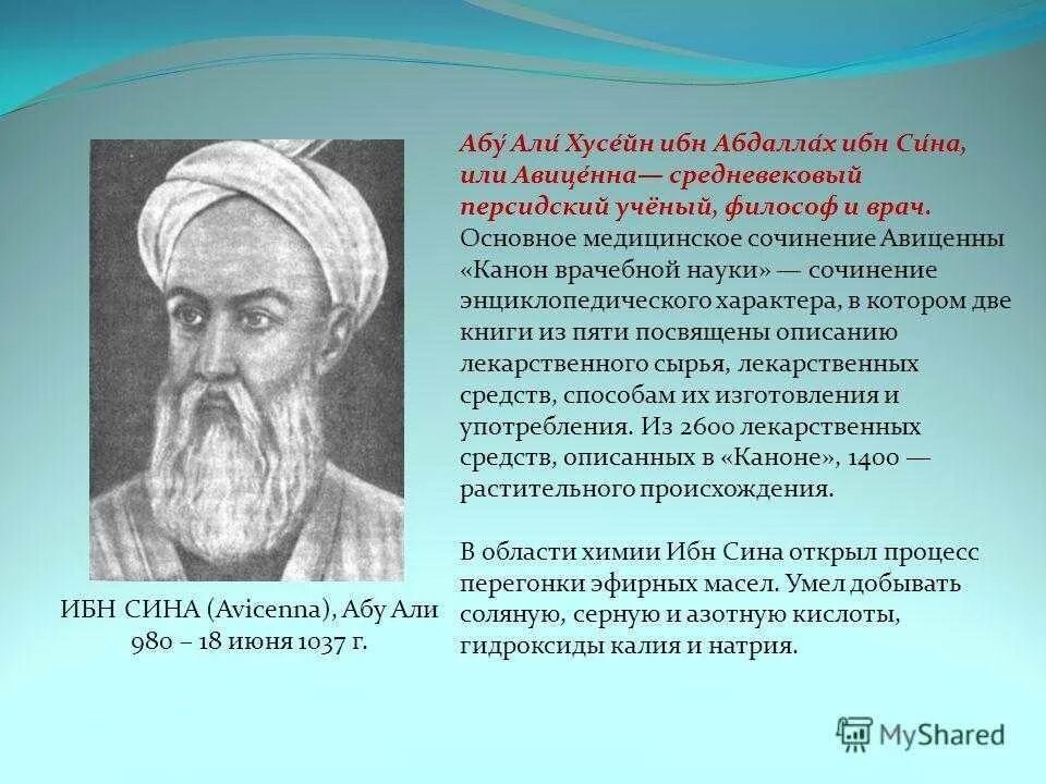 Авиценна человек. Ибн сина (Авиценна) (980-1037). Ибн сина Авиценна философия.
