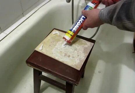 Плитку на жидкие гвозди кухня