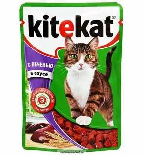 Корм для кошек китекат