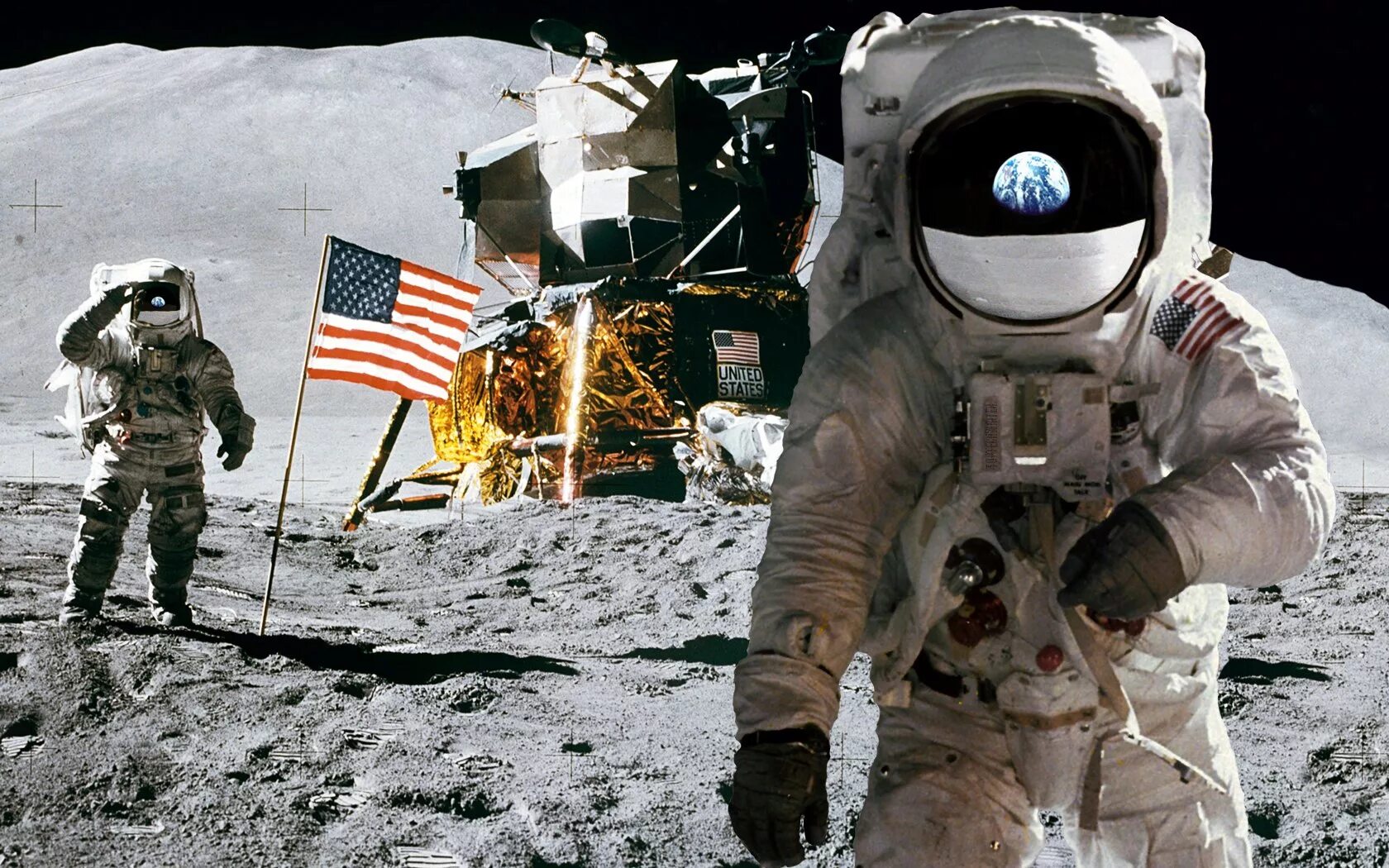 Аполлон 11. Американский космонавт на луне. Космонавт на луне. Американский космонавт на луне. Американский космонавт на луне.