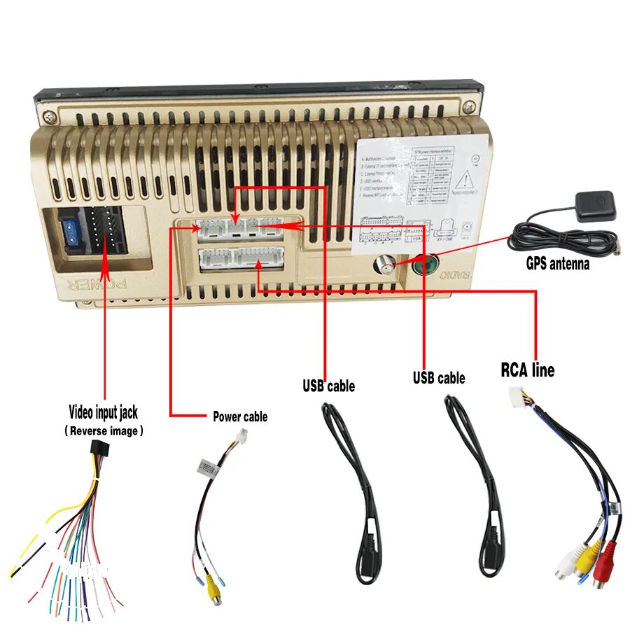 Распиновка андроид магнитолы на русском. 2 Din магнитола Android китайская схема подключения.