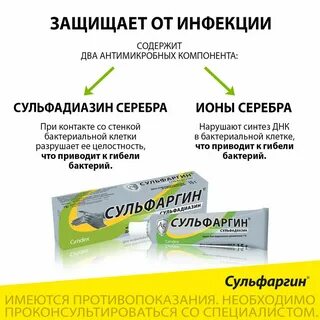 Мазь сульфаргин инструкция по применению