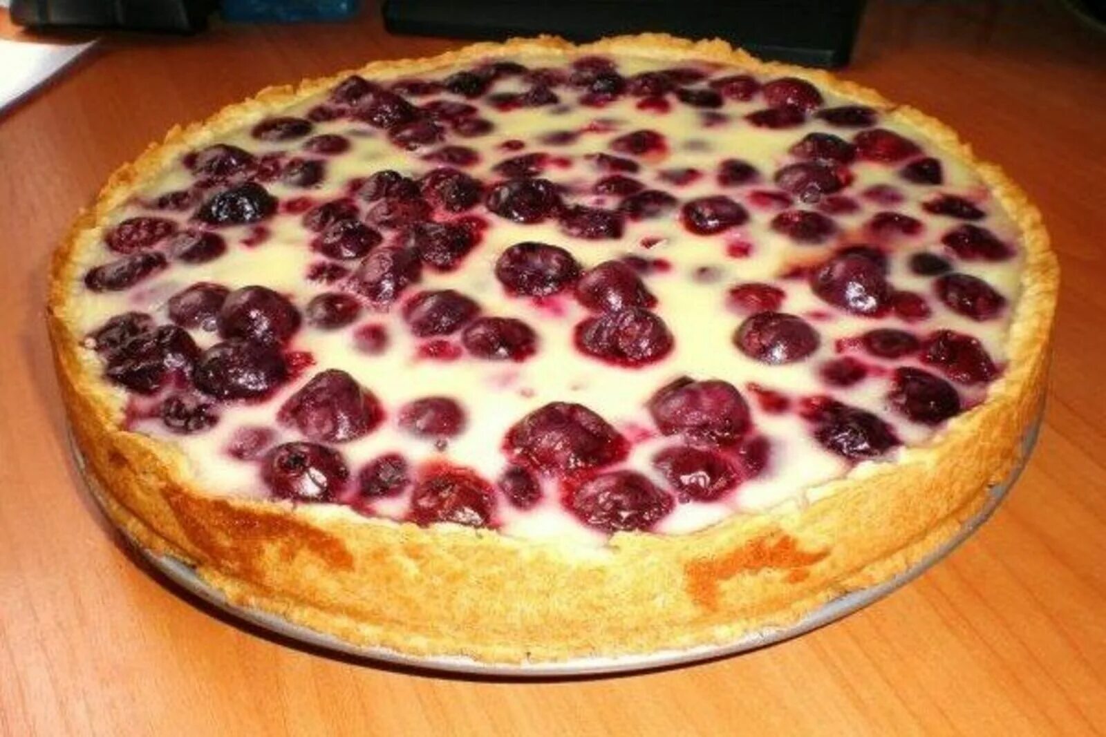 Сметана вишня рецепт