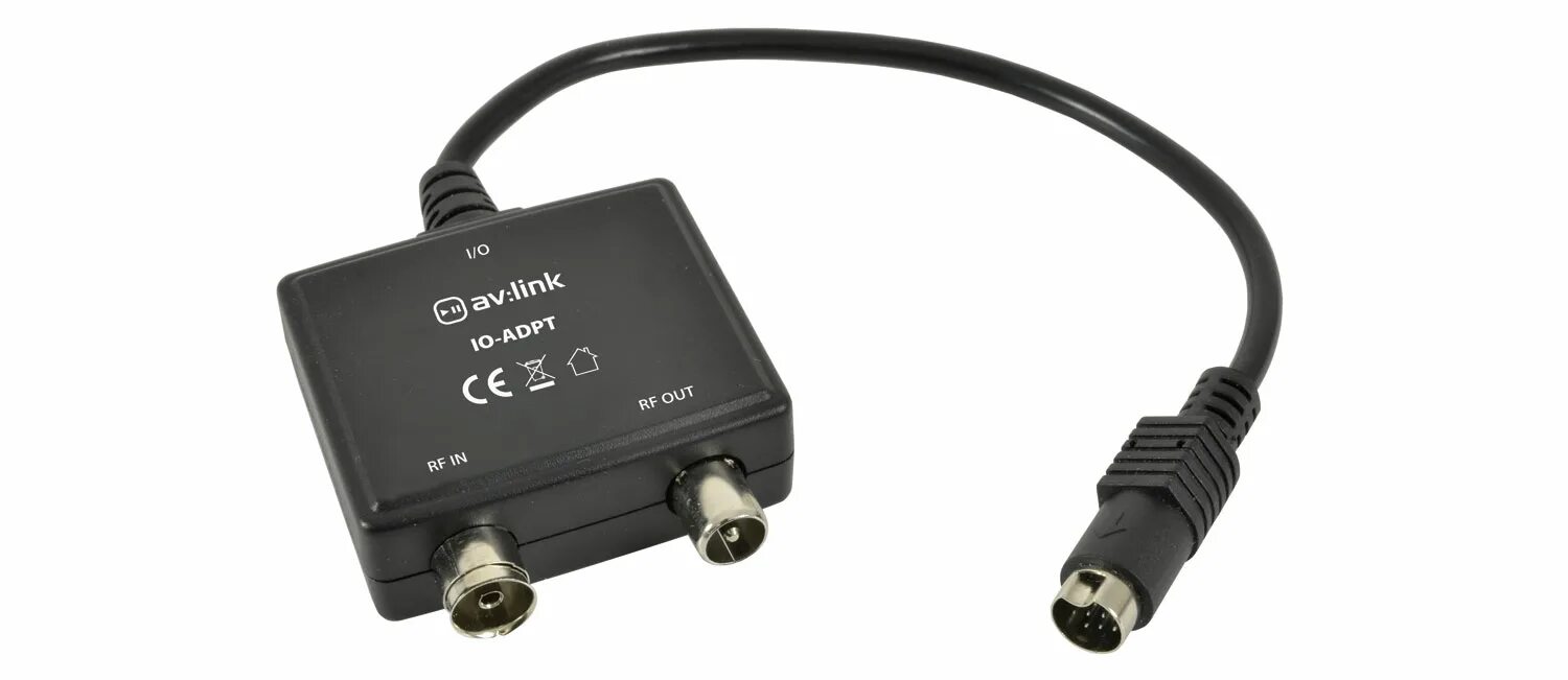 Av link. RF порт. Переходник RF in в RF loop. Радиочастотный адаптер VW-rf7e. I/O Port..