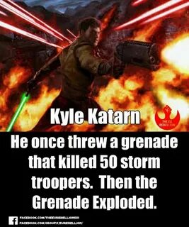Kyle Katarn, Star Wars equivalent of Chuck Norris Star wars 