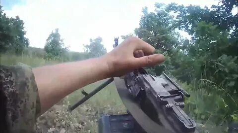 Видео реального боя от первого лица