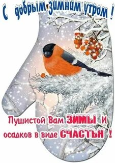 Пожелания доброго зимнего дня картинках