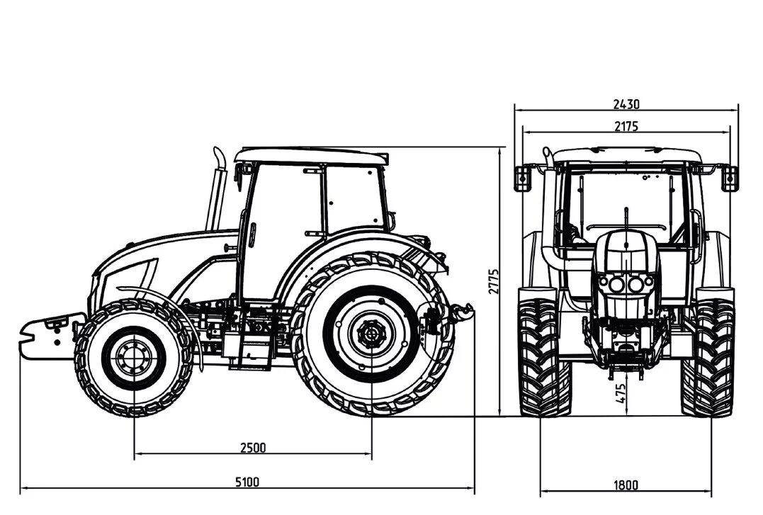 Габариты трактора МТЗ 1221. Высота трактора МТЗ 1221. Ширина трактора МТЗ 1221.