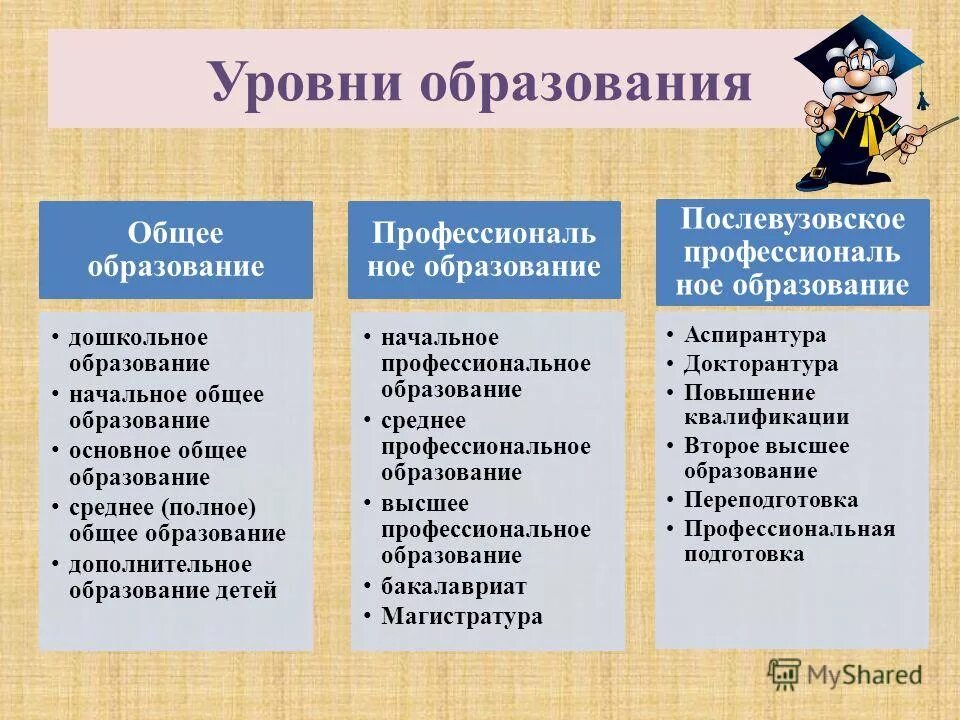 Видыс среднего образования. Составьте схему системы образования в рф. Система высшего образования в россии. Образование как сфера профессиональной деятельности. Истема оьразования в росси.