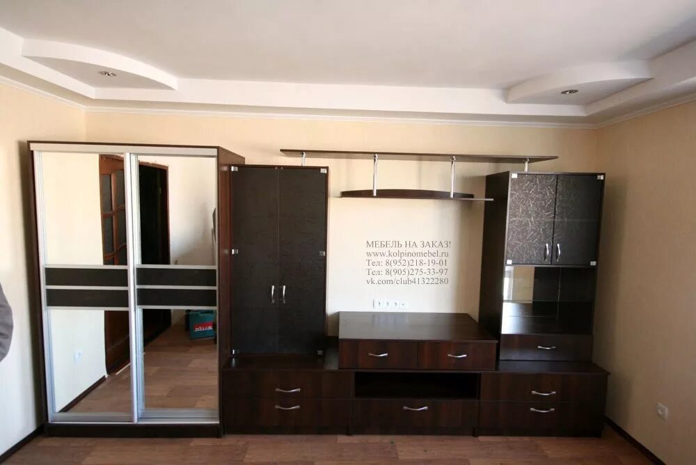 шкаф в зал. стенка на заказ по индивидуальным размерам. стенка "клен2". белая стенка для гостиной со шкафом. стенка на заказ по индивидуальным размерам.