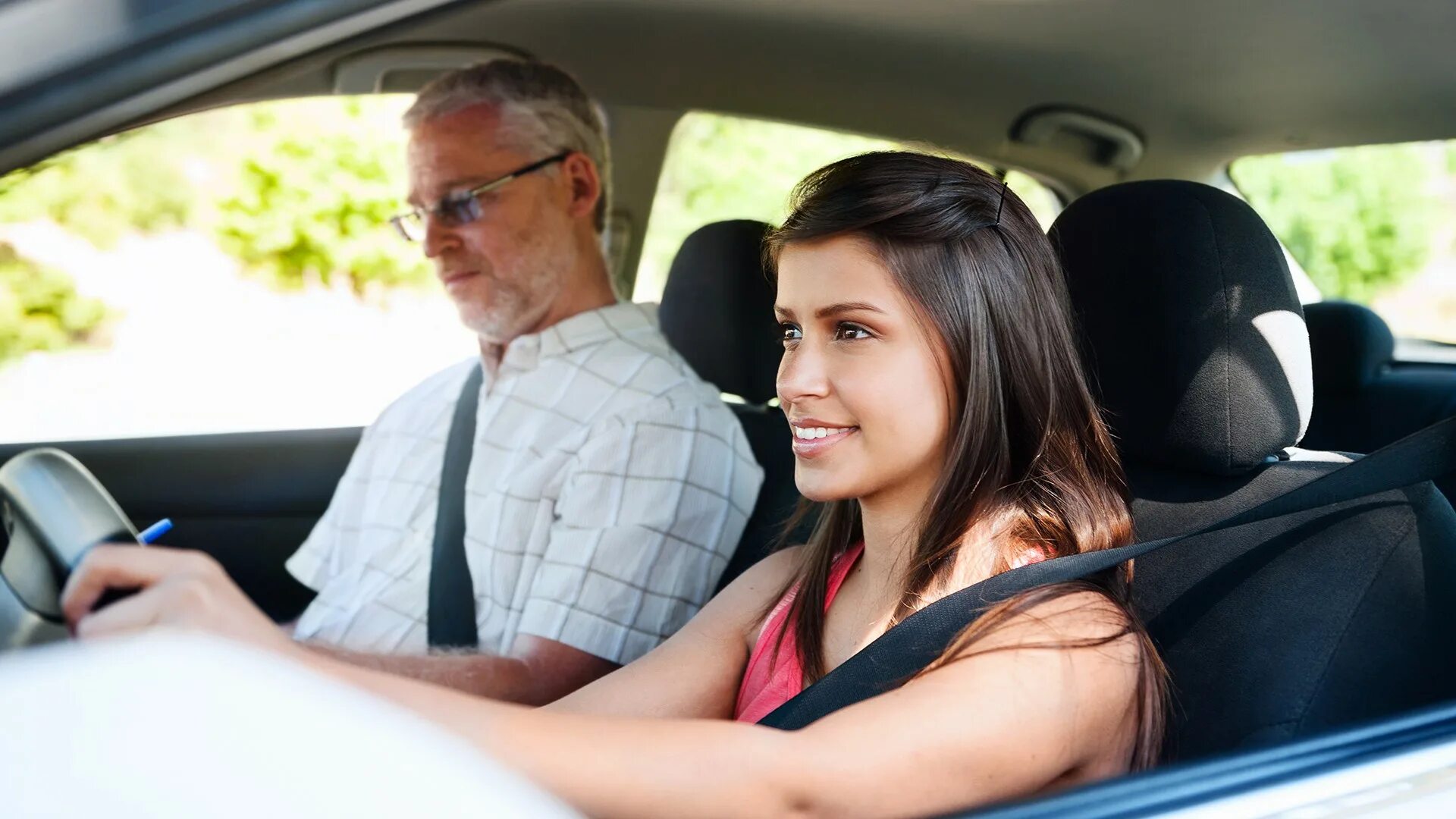 Learn to drive a car