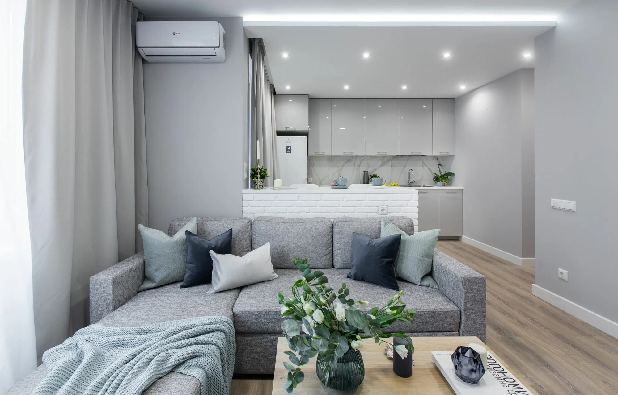Unmarried men's apartments. My visualization :: Behance