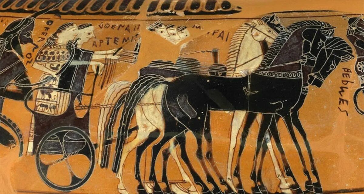 Богиня судьбы 6 букв. Колесница Платона. Миф о колеснице. Платон колесница души. Колесница с лошадьми Платон.