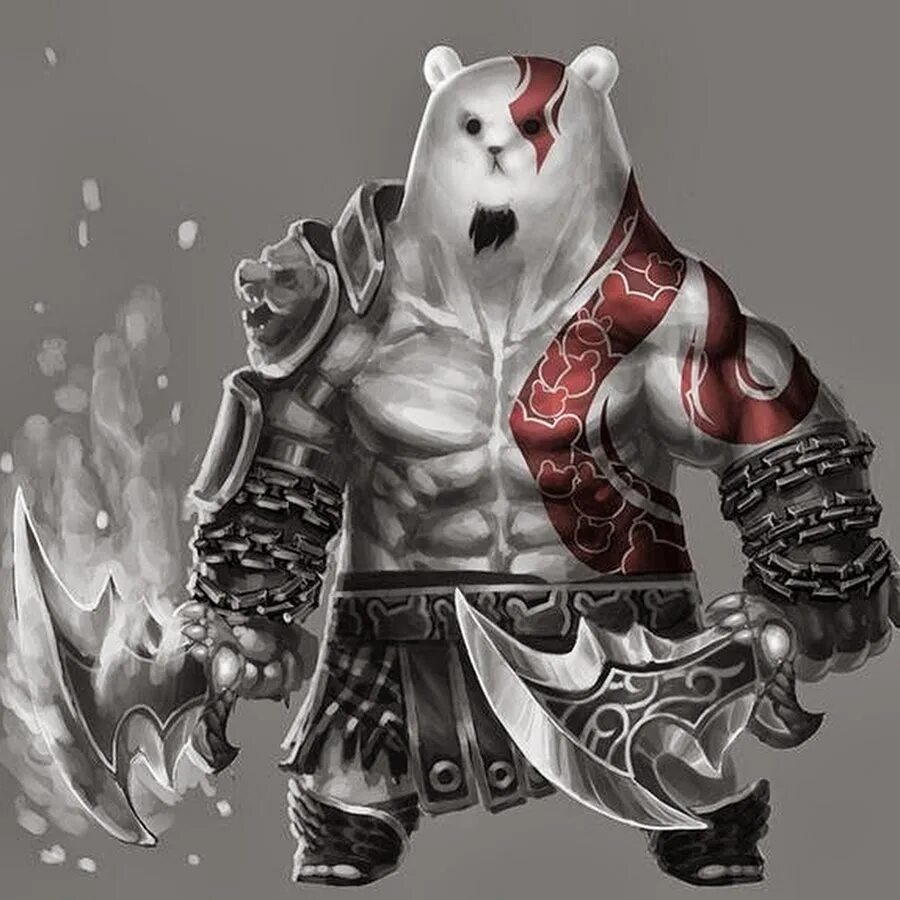 5. Гелиод бог. God of bear. Доисторические хищники короткомордый медведь. Кратос и атрей медведь.