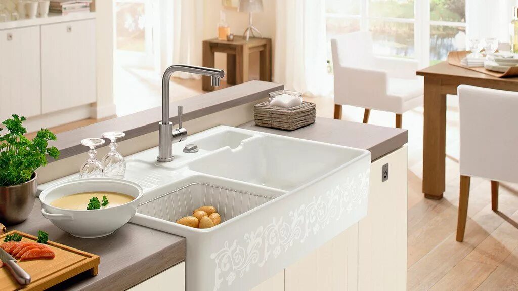 Керамический мытье. Мойка Villeroy Boch Sink Unit 632391. Мойка Double Bowl Sink 632392r1 White Alpin. Мойка керамическая Villeroy&Boch Sink Unit (595х630). Раковина Kitchen Sink кухонная.
