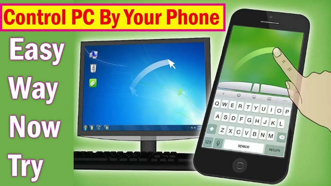 How to use pc. Turn your phone. use your pc.